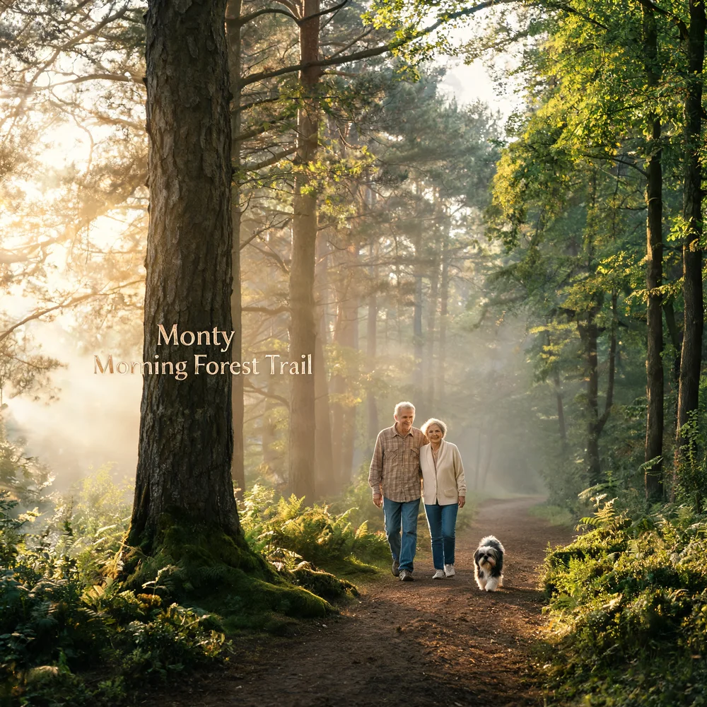 Morning Forest Trail